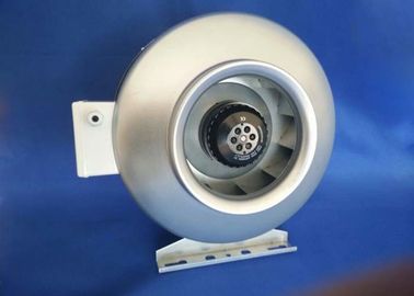 Max CFM 4"  100mm Inline Exhaust Fan Indoor Climate Ventilating Grey Color
